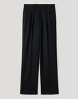 WOOL SILK LINEN 2p slacks / Allure