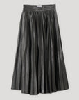 Full circle pleated skirt/irregular