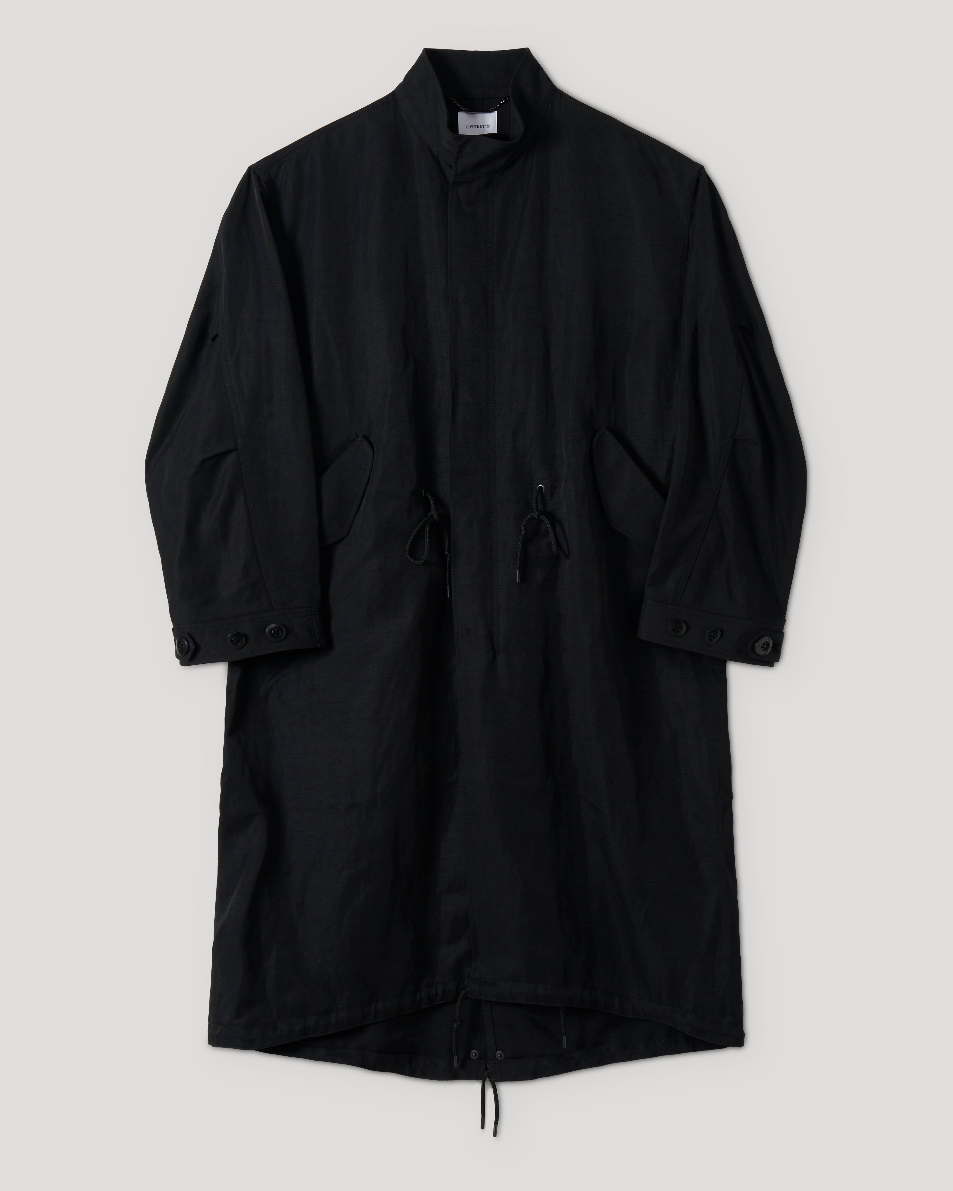 Nylon Linen Mods Coat /Leport – TRENTE ET UN