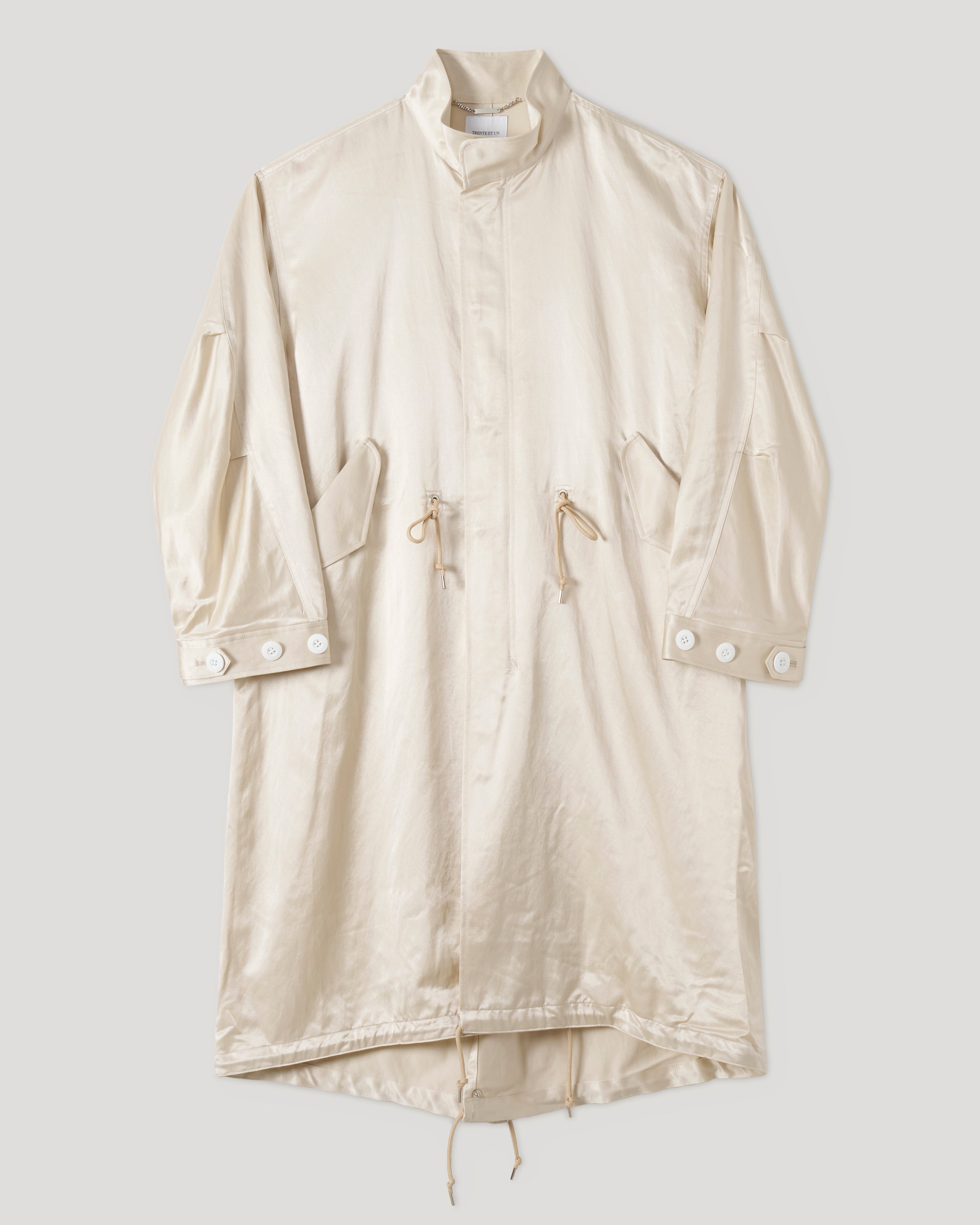 Cotton Viscrse Mods Coat/Le port – TRENTE ET UN