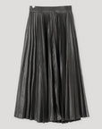 Full circle pleated skirt/irregular